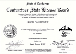 license